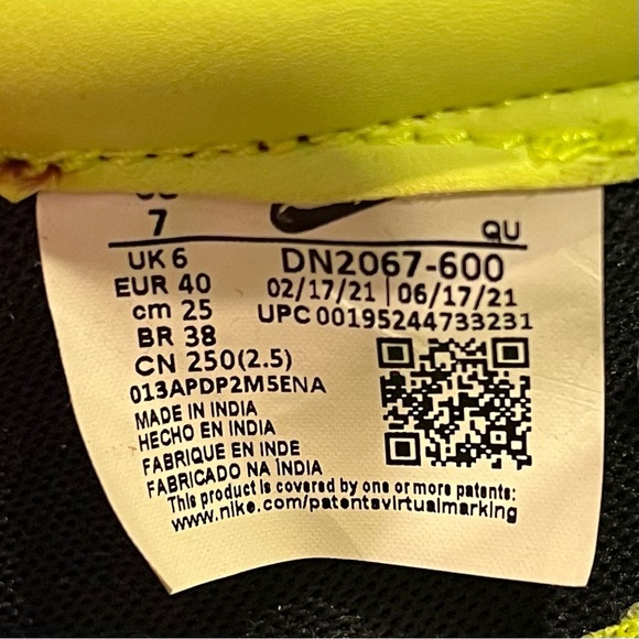 NEW Nike Blazer Low x Acronym Unisex size 40 Night Maroon RARE UNICORN - Picture 11 of 12